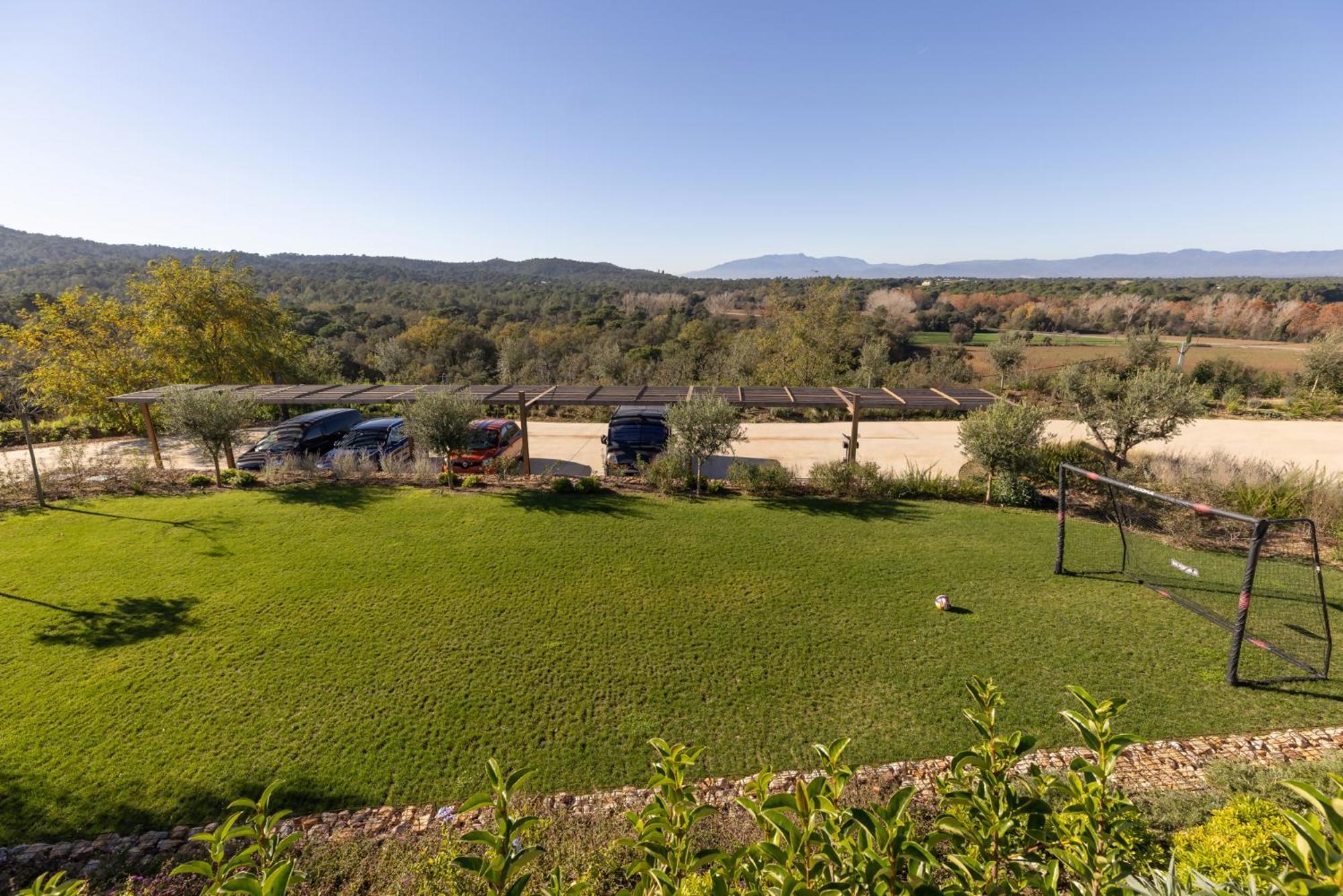 Can Bufi Espectacular Casa Con Piscina Interior Llagostera Eksteriør billede